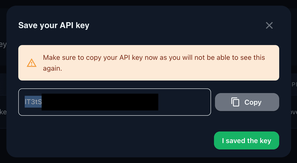 Copy key